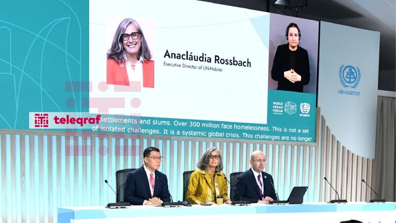 Anaklaudia Rossbax: Azərbaycanın şəhərsalma dialoqundakı liderliyinə minnətdarıq