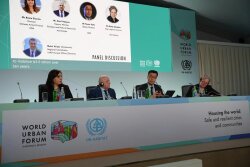WUF13 çərçivəsində Xəzər regionunda iqlimə dayanıqlı şəhərlər və icmalar müzakirə olunub