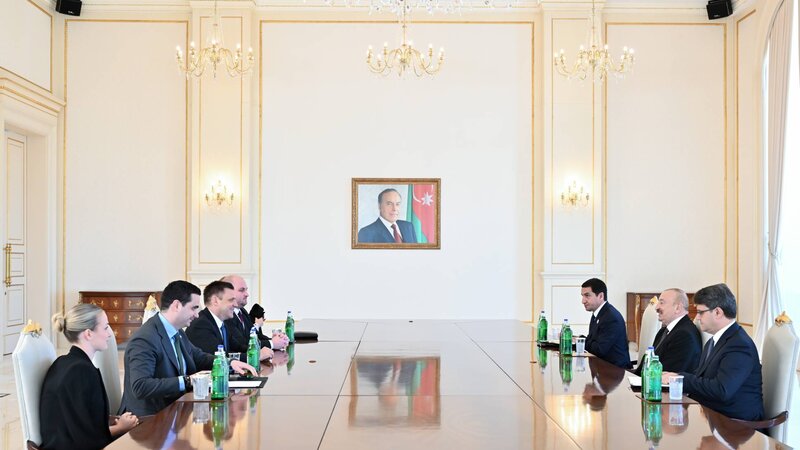 İlham Əliyev Slovakiya Baş nazirinin müavinini qəbul etdi