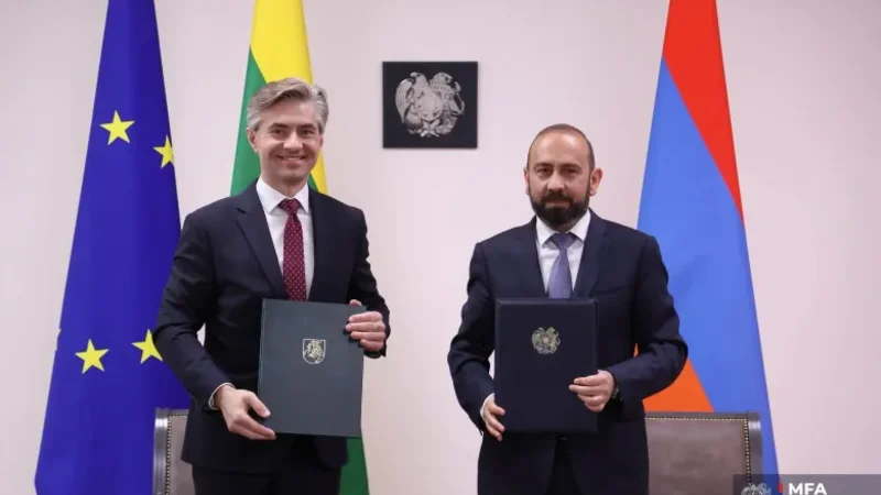 Ermənistan və Litva strateji tərəfdaşlıq sənədi imzalayıb