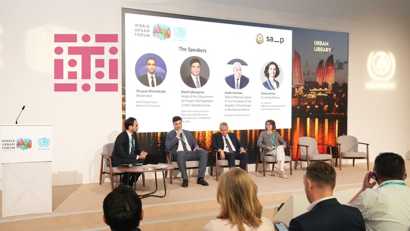 WUF13-də Qarabağın bərpası üçün beynəlxalq şirkətlərlə qurulan əməkdaşlıq mexanizmləri müzakirə olundu