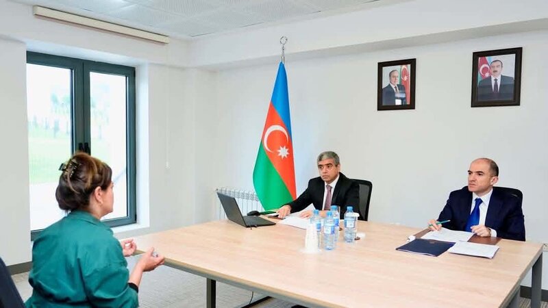 Nazir Anar Əliyev Xankəndidə vətəndaşları qəbul edib