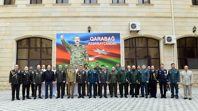 Hərbi attaşelər Dövlət Sərhəd Xidmətində olublar