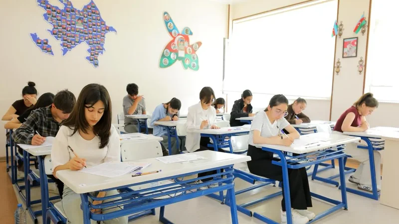 Bu gün II və III ixtisas qrupları üzrə qəbul imtahanı keçirildi -
