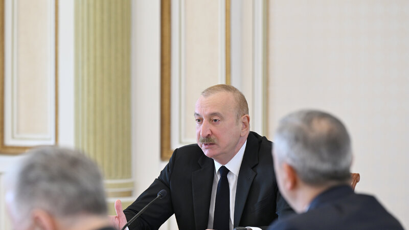 İlham Əliyev: Yenidən qurulan kanallar vasitəsilə 8 rayona və 100 min hektar torpağa su veriləcək