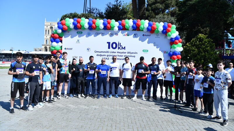 Bakıda Ümummilli Liderin xatirəsinə və UFAZ-ın 10 illiyinə həsr olunmuş marafon keçirildi