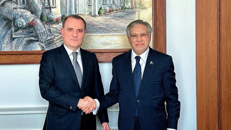 Ceyhun Bayramov və İshaq Dar enerji əməkdaşlığının genişləndirilməsini müzakirə ediblər