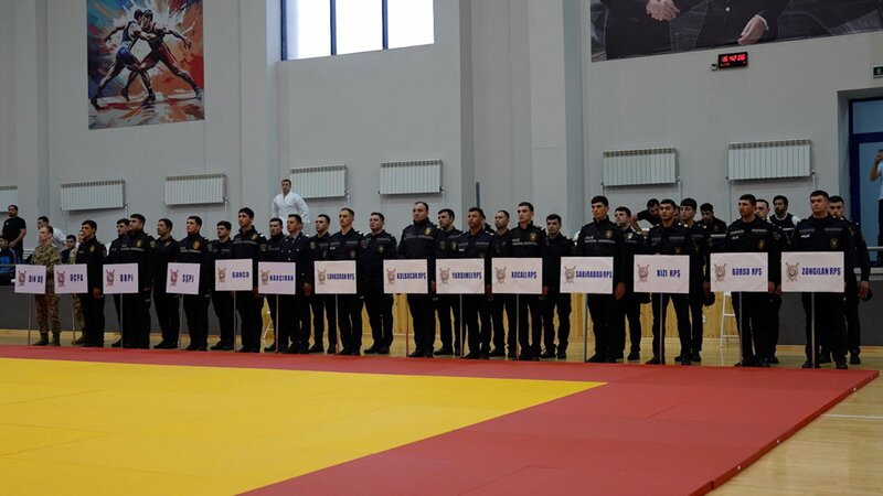 Polis əməkdaşları arasında əlbəyaxa döyüş üzrə respublika çempionatına yekun vuruldu -