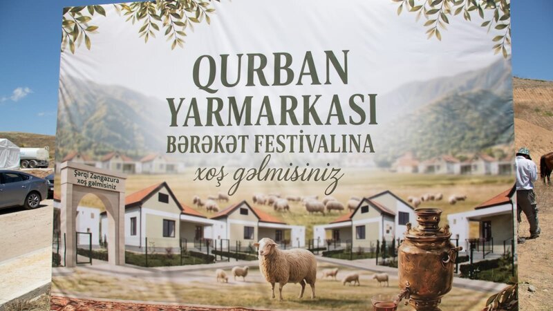 Cəbrayılda “Qurban Yarmarkası – Bərəkət Festivalı” keçirilib