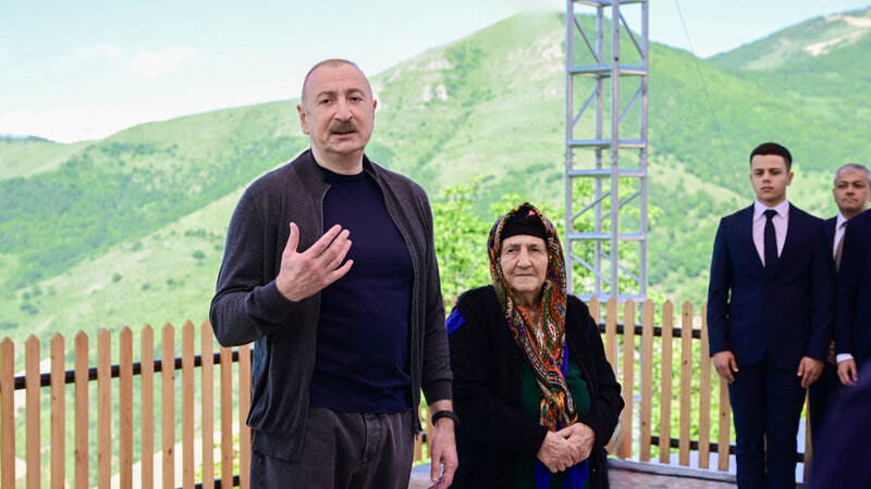 İlham Əliyev: Bu gün biz rahat yaşayırıq, qalib xalq kimi və qalib dövlət kimi