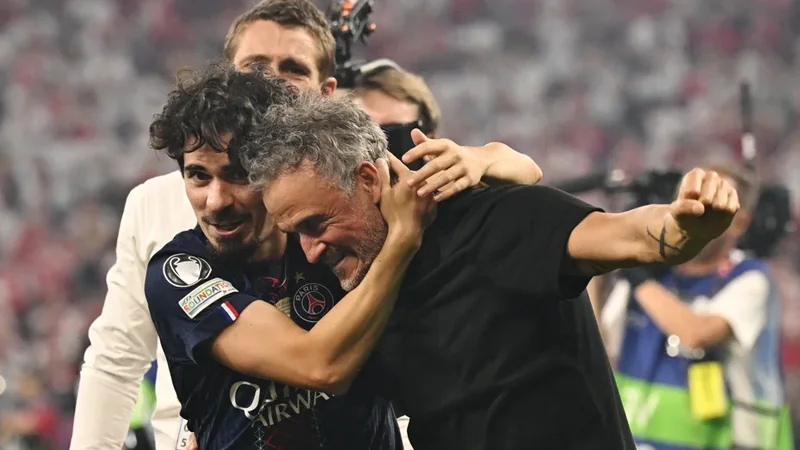 Luis Enrike Çempionlar Liqası tarixinə düşdü