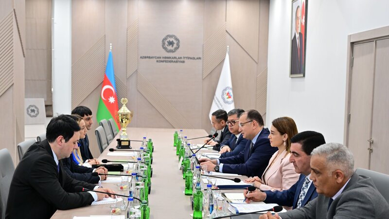 AHİK-də Avropa çempionu Mədinə Sadıqova ilə görüş keçirilib -