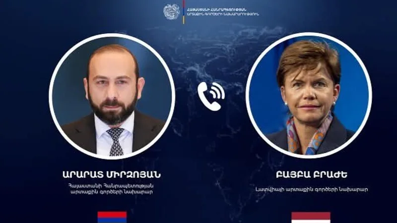 Ermənistan və Latviya arasında ikitərəfli əməkdaşlıq müzakirə edildi