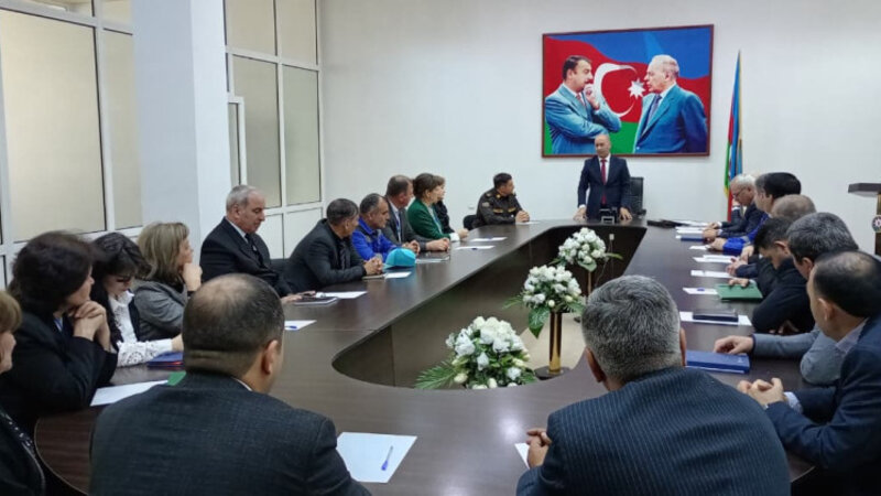 FHN-in Gəncə Regional Mərkəzi rəhbər heyətin mülki müdafiə məşqləri təşkil etdi -