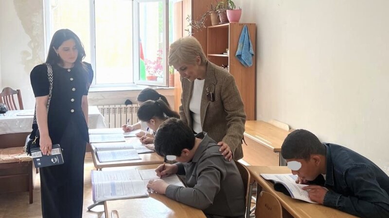 Ombudsmanın monitorinq qrupu 3 nömrəli xüsusi internat məktəbində yoxlama aparıb