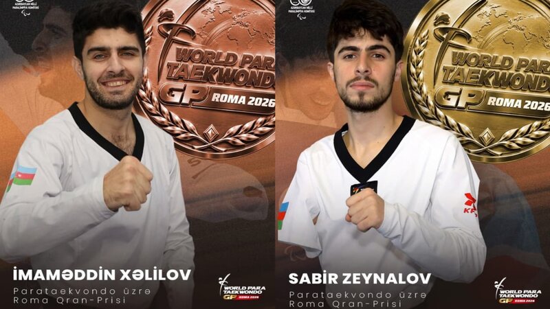 Roma Qran-Prisi: Sabir Zeynalov qızıl, İmaməddin Xəlilov bürünc medal qazandı