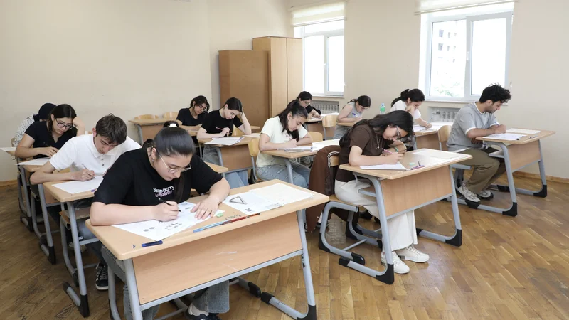 I və IV ixtisas qrupları üzrə qəbul imtahanı keçirildi -