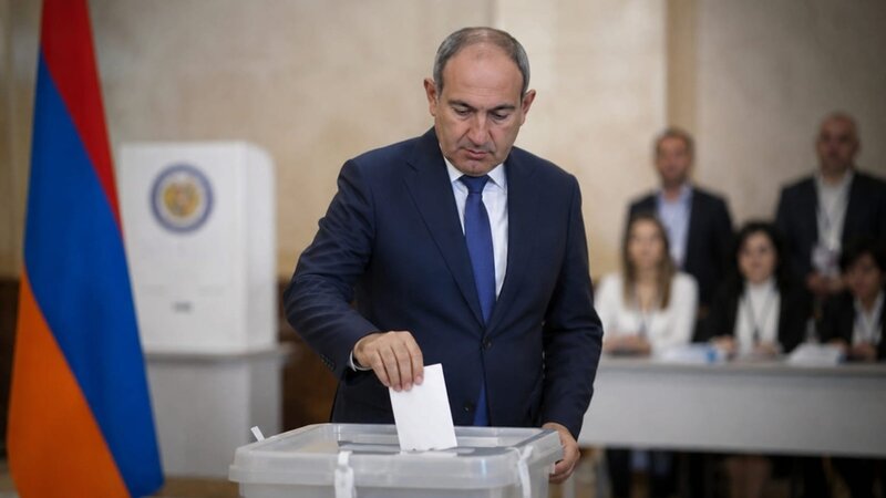 Ermənistanda vəziyyət dəyişir: Paşinyanın partiyası 50 faizdən aşağı düşüb
