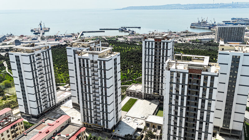 "Highland Residence "də dəniz mənzərəli 2 otaq studiya mənzillər satışda -
