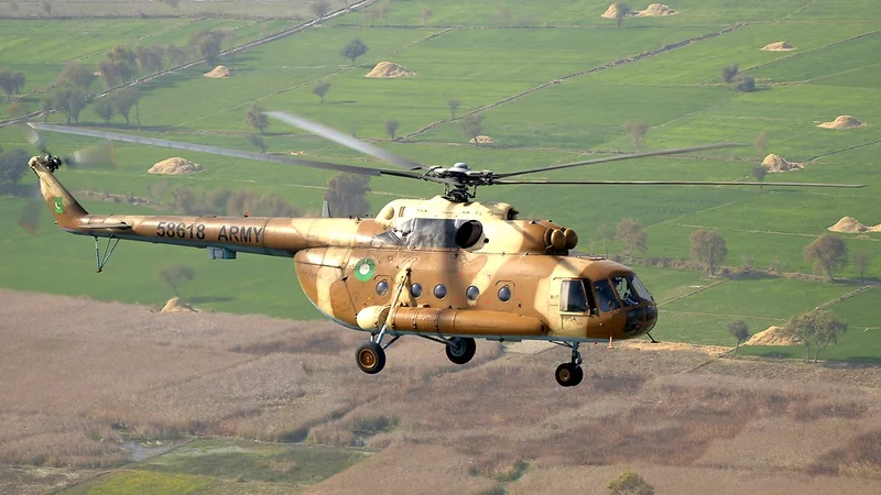 Pakistanın hərbi helikopteri qəzaya uğradı