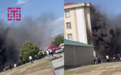 Culfada çoxmərtəbəli binada yanğın oldu, üç yaşlı körpə həyatını itirdi -