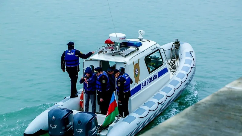 Su polisi Hövsanda qanunsuz balıq ovu ilə məşğul olan şəxsi saxladı