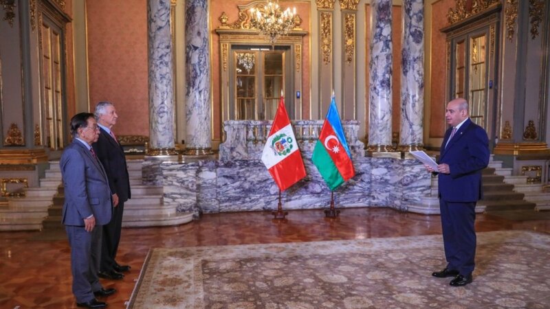 Peru Prezidenti Azərbaycan səfirinin etimadnaməsini qəbul edib