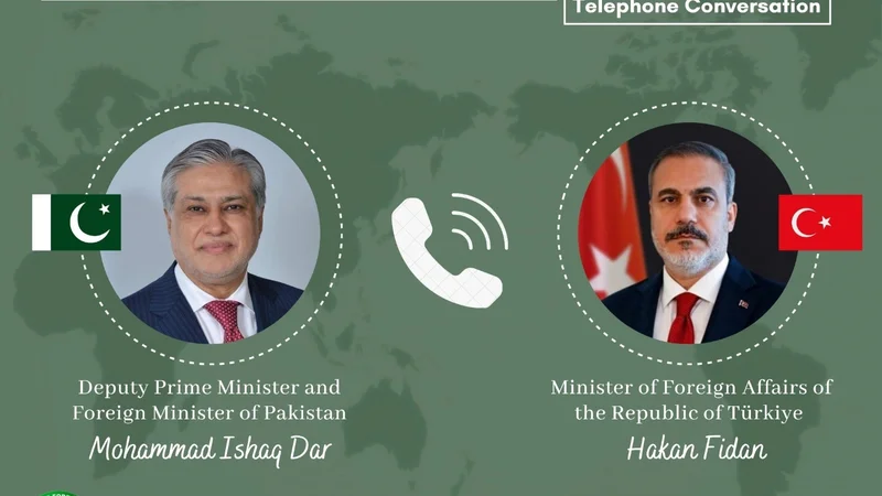 Pakistan və Türkiyə XİN rəhbərləri arasında telefon danışığı oldu
