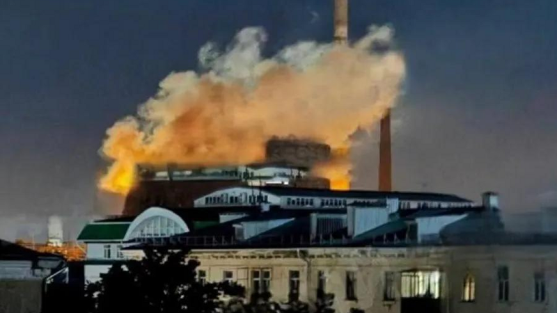Rusiyanın kimya zavodu dron hücumuna məruz qaldı