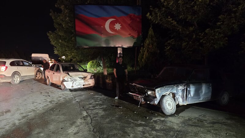 Naxçıvanda baş verən qəzada 2 nəfər xəsarət alıb