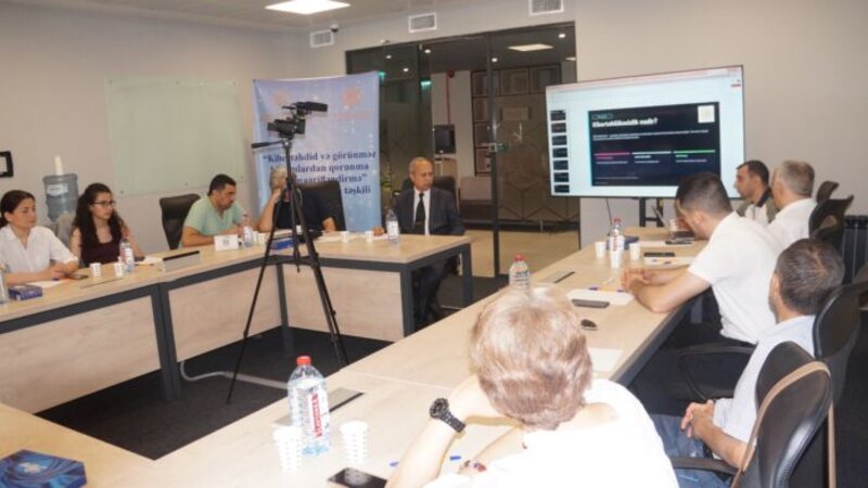 “Kibertəhdidlər və görünməz hücumlardan qorunma üzrə maarifləndirmə” təlimi keçirildi