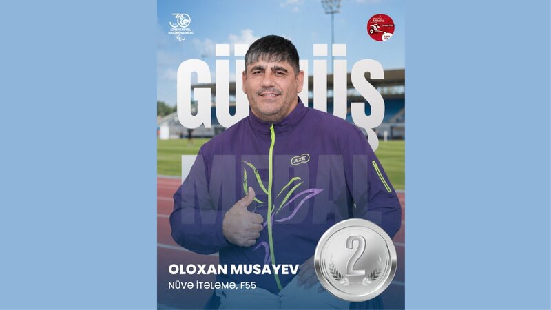 Azərbaycan paralimpiyaçısı Tunis Qran-Prisində gümüş medal qazandı