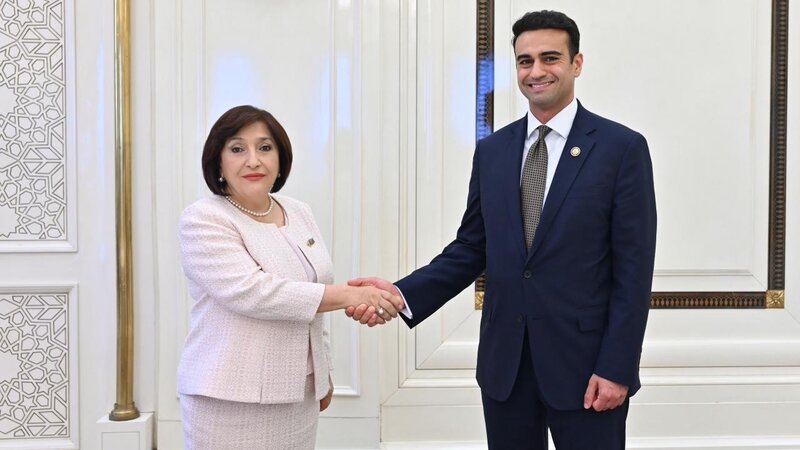 Sahibə Qafarova ABŞ Konqresinin Nümayəndələr Palatasının üzvü ilə görüşdü