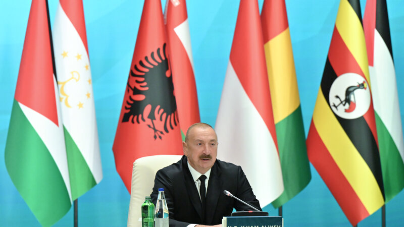 Prezident İlham Əliyev: Ermənistana sanksiya tətbiq olunmaması ikili standartların bariz nümayişidir