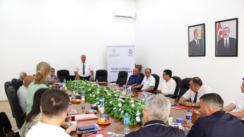 Şabranda bələdiyyə islahatlarının gedişi və vətəndaş iştirakçılığı müzakirə olunub