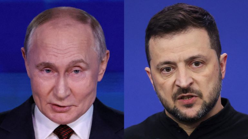Zelenski Putinlə sülh danışıqlarına hazırdır
