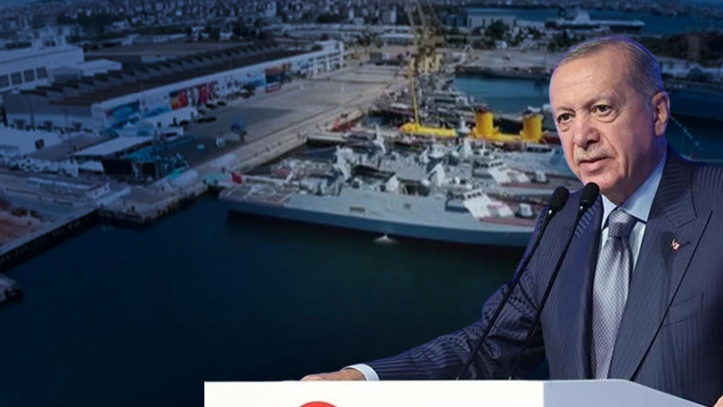 Türkiyə ilk dəfə NATO donanmasına yerli istehsal korvet verdi