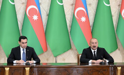 İlham Əliyev: Azərbaycanla Türkmənistan arasında nəqliyyat-logistika sahəsində əməkdaşlıq uzunmüddətli xarakter daşıyır