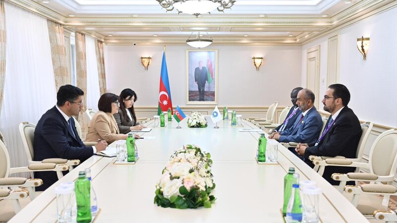 Sahibə Qafarova Qlobal Tolerantlıq və Sülh Şurasının sədri ilə görüşüb