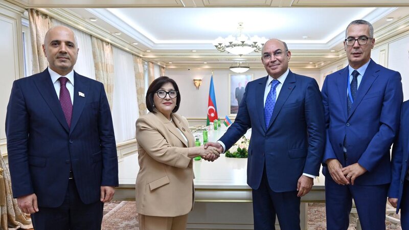 Sahibə Qafarova Mərakeş Krallığı Nümayəndələr Palatası sədrinin müavini ilə görüşüb