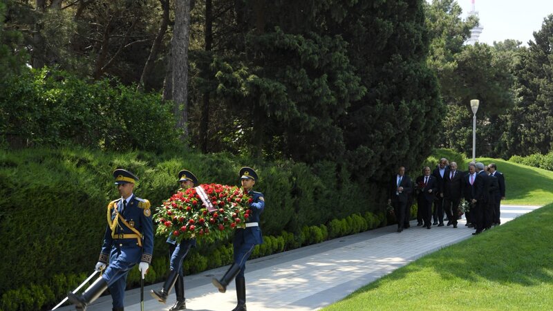 İordaniya Haşimilər Krallığı Nümayəndələr Palatasının spikeri Fəxri xiyabanı və Zəfər parkını ziyarət edib