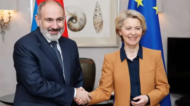 Ursula fon der Leyen Ermənistana səfər edəcək