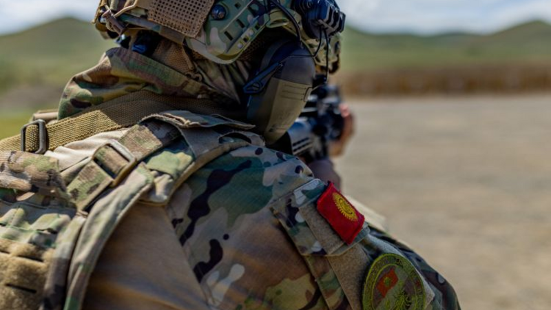 Qırğızıstan hərbçiləri Amerikada təlimlərdə iştirak ediblər