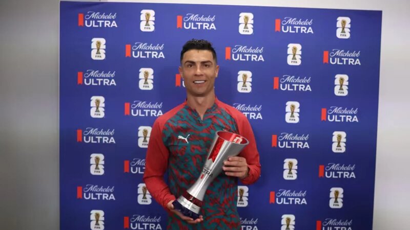 Ronaldu Portuqaliya-Özbəkistan matçının ən yaxşı oyunçusu oldu
