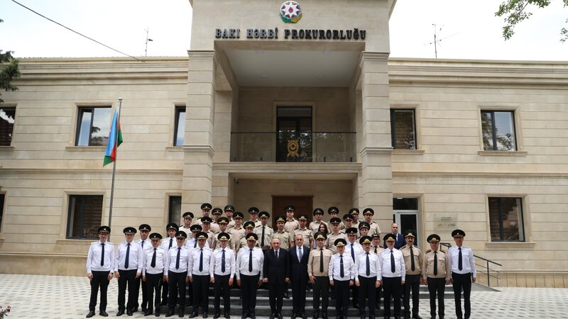 Bakı Hərbi Prokurorluğunun inzibati binasının açılışı olub