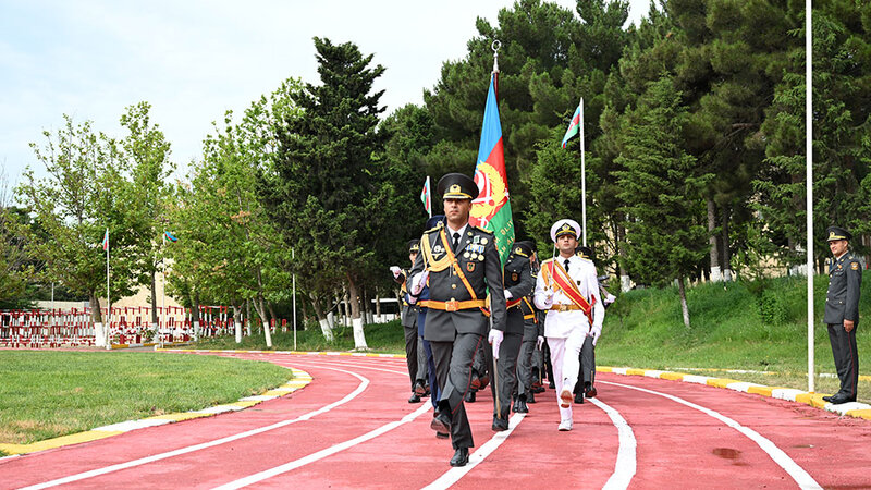 Heydər Əliyev adına Hərbi İnstitutun növbəti buraxılış mərasimi keçirildi - FOTO/VİDEO