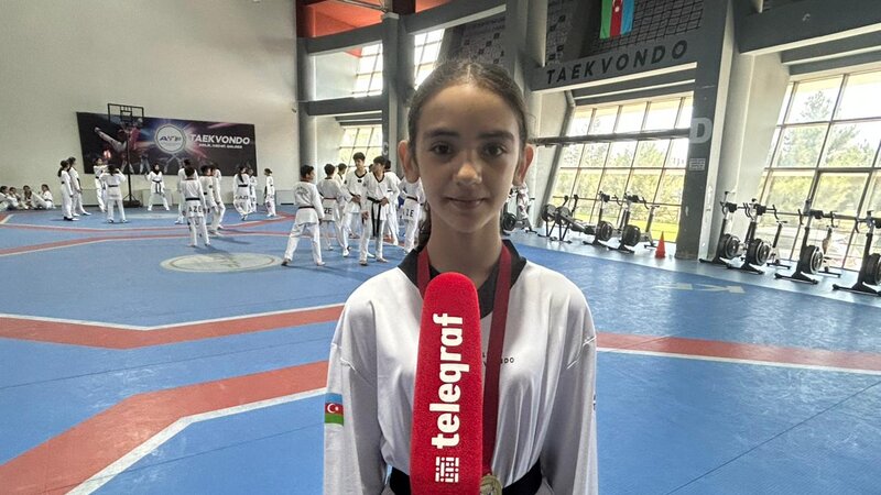 11  yaşlı taekvondoçu: Ən böyük uğurum Avropa çempionluğu olub