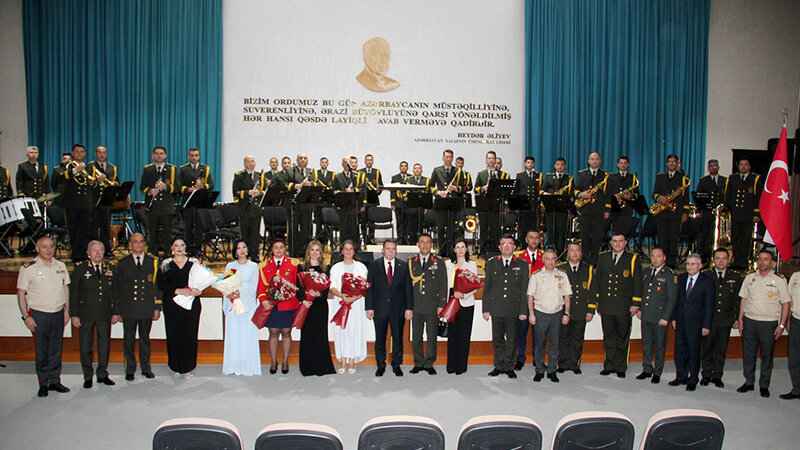 Türkiyə Silahlı Qüvvələrinin Armoni orkestri Bakıda konsert proqramı ilə çıxış etdi -