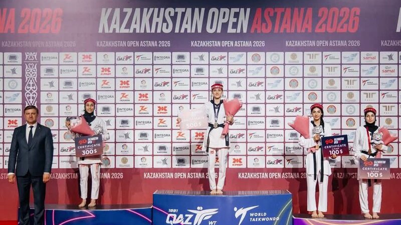 Azərbaycanlı taekvondoçu Astanada qızıl medal qazandı
