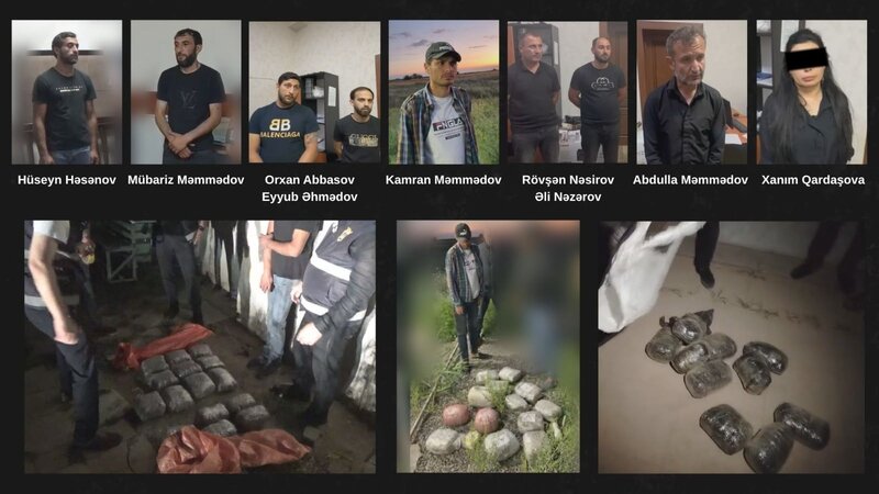 Baş Narkotiklərlə Mübarizə İdarəsi əməliyyat keçirdi: 9 nəfər saxlanıldı - VİDEO